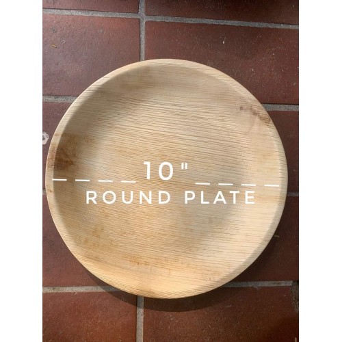 10" Round Areca PLATE